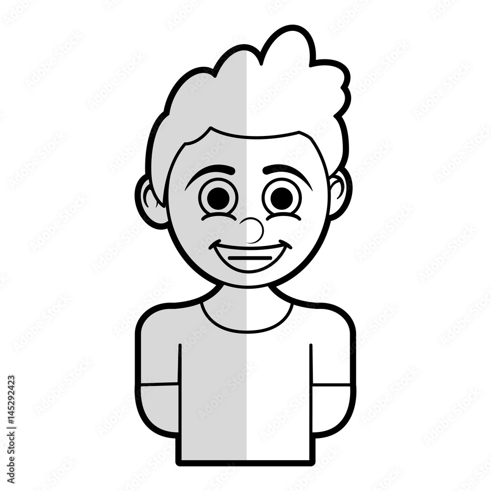 boy happy child icon image vector illustration design boy happy child icon image vector illustration design