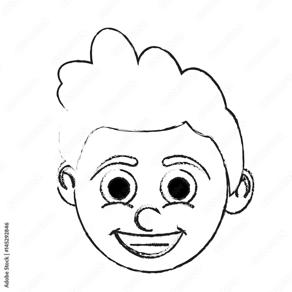 boy happy child icon image vector illustration design boy happy child icon image vector illustration design