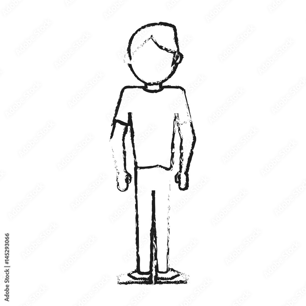 faceless man icon image vector illustration design faceless man icon image vector illustration design