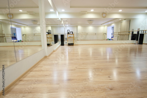 Interior of a sport and dancing hall