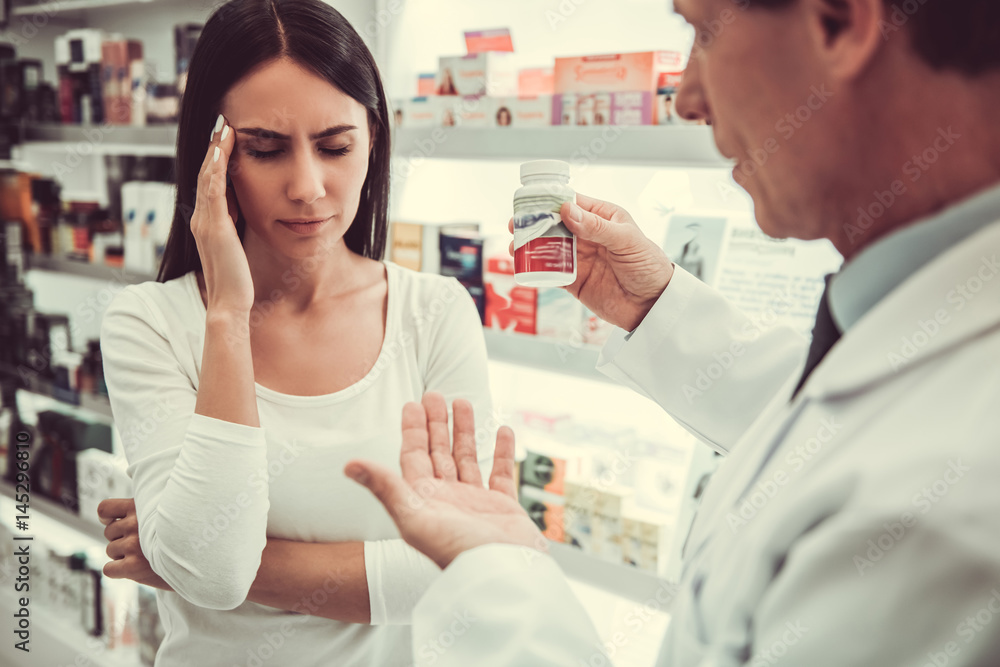 At the pharmacy At the pharmacy