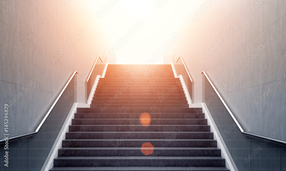 Staircase, toned Staircase, toned