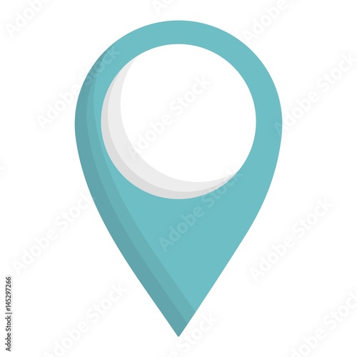 Free Download location pin icon over white background. vector illustration - GFXLoad