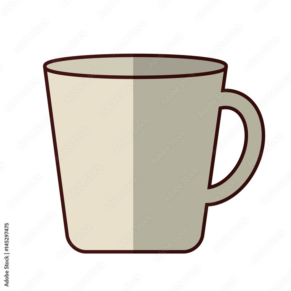 coffee cup icon over white background. vector illustration coffee cup icon over white background. vector illustration