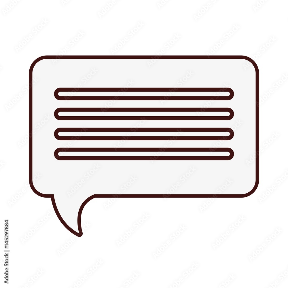 speech bubble icon over white background. vector illustration speech bubble icon over white background. vector illustration