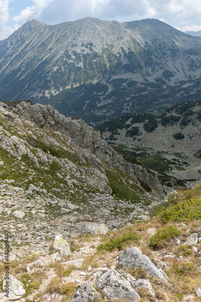 Amazing Landscape from Banderitsa pass, Pirin Mountain, Bulgaria