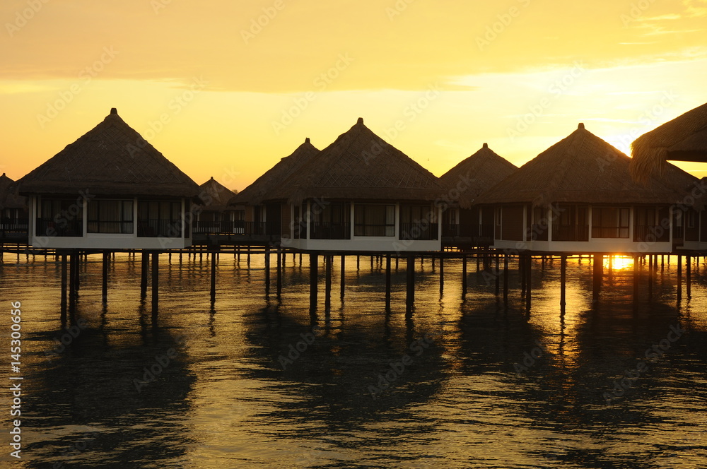 Obraz premium the beauty of sunset