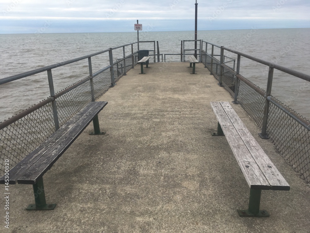 Pier View From the Bench