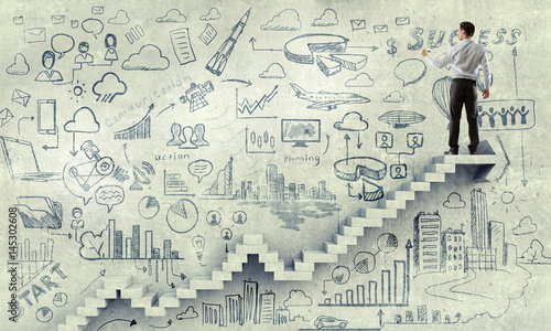 Wallpaper Mural My bright ideas . Mixed media Torontodigital.ca