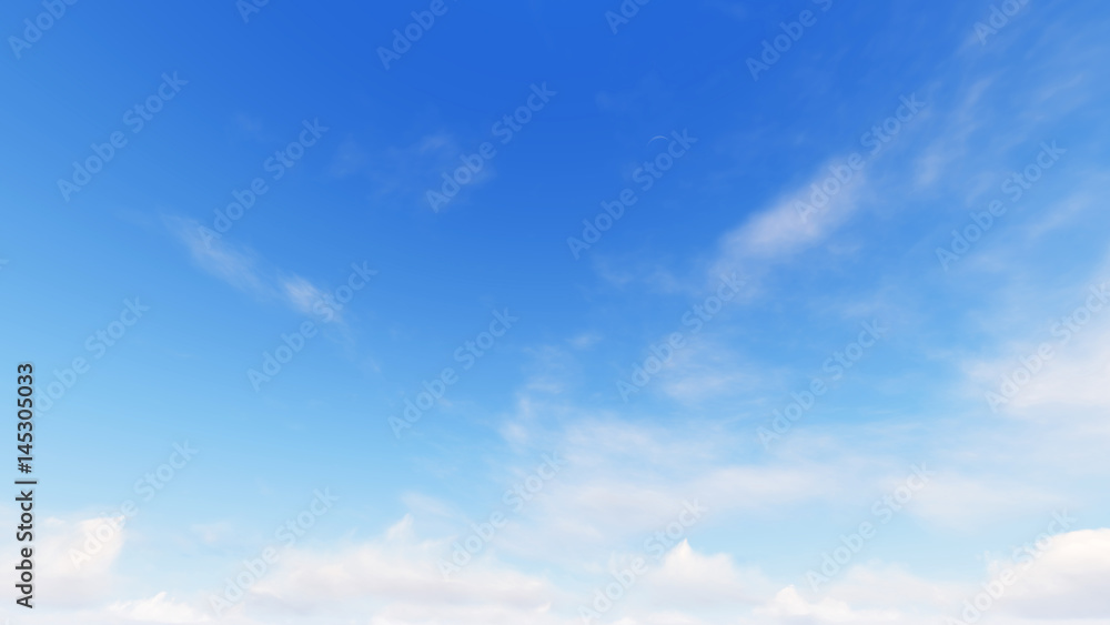 Cloudy blue sky abstract background, blue sky background with tiny clouds