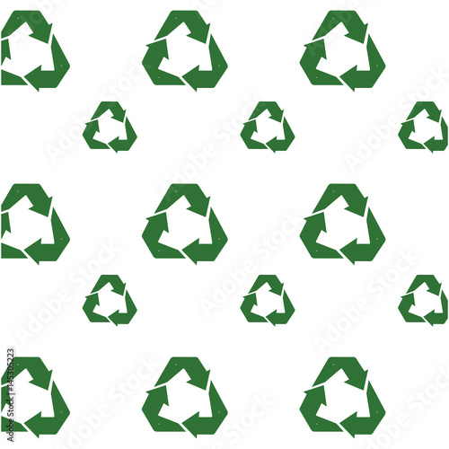 Recycle reuse and reduce icon vector illustration graphic design