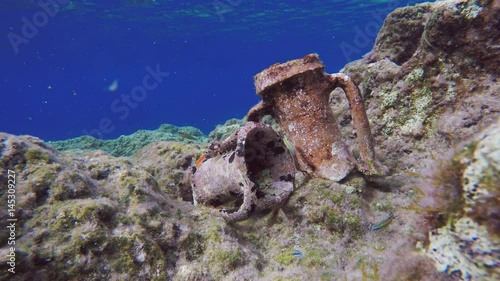 Wallpaper Mural Ancient Greek Amphorae Relics Underwater Torontodigital.ca