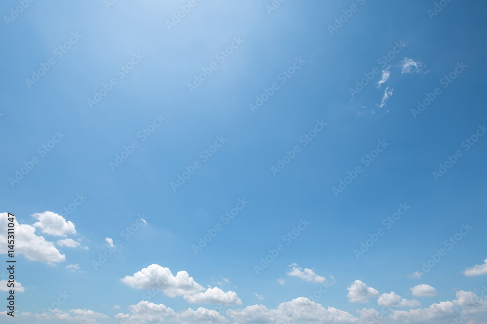 cloud with blue sky