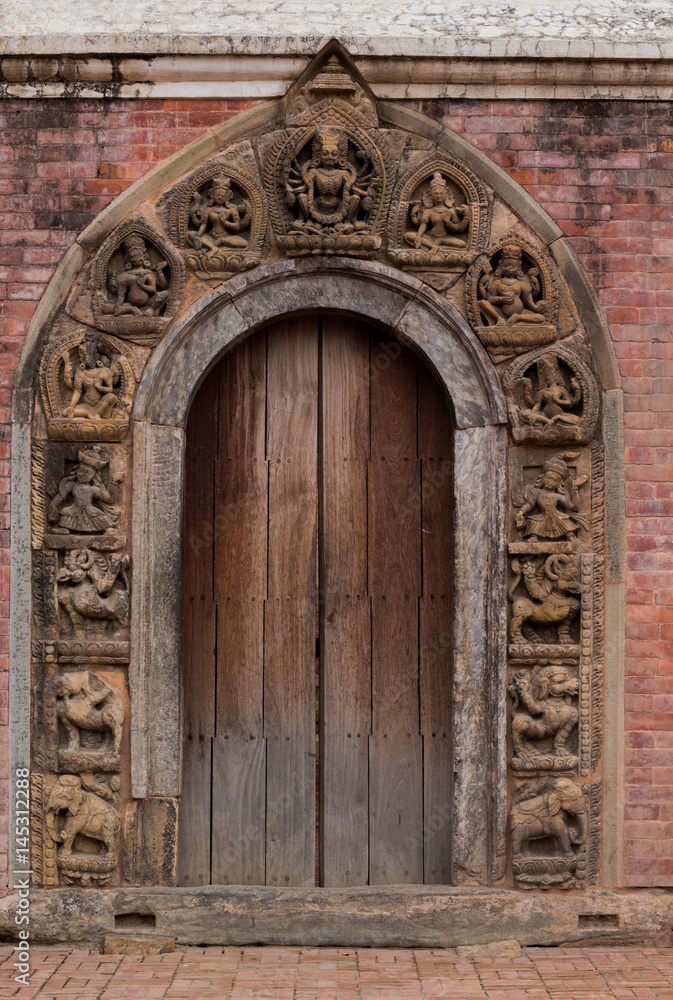 Fototapeta premium Hindu Temple Door