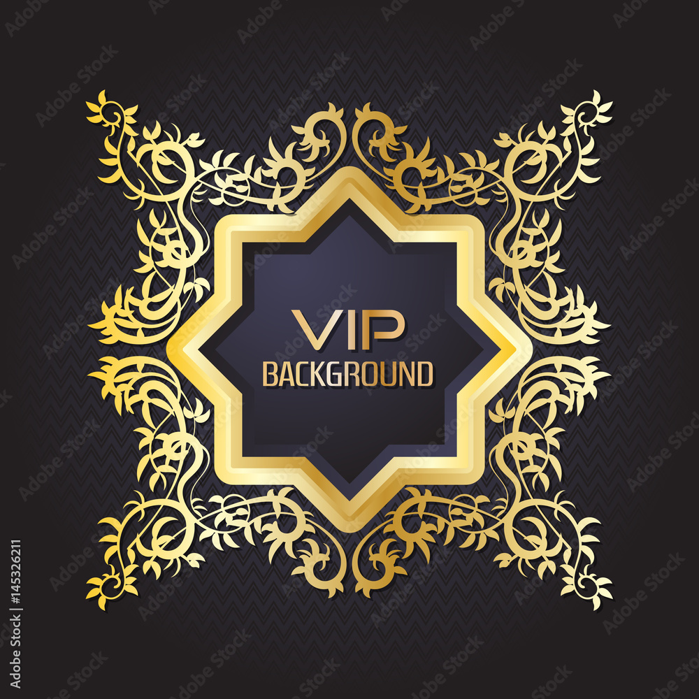 Gold background flyer style Design Template Gold background flyer style Design Template