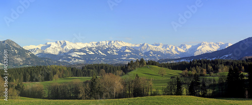Alpen - Allgäu - Frühling - Panorama - Oberstdorf - Sonthofen - Berge