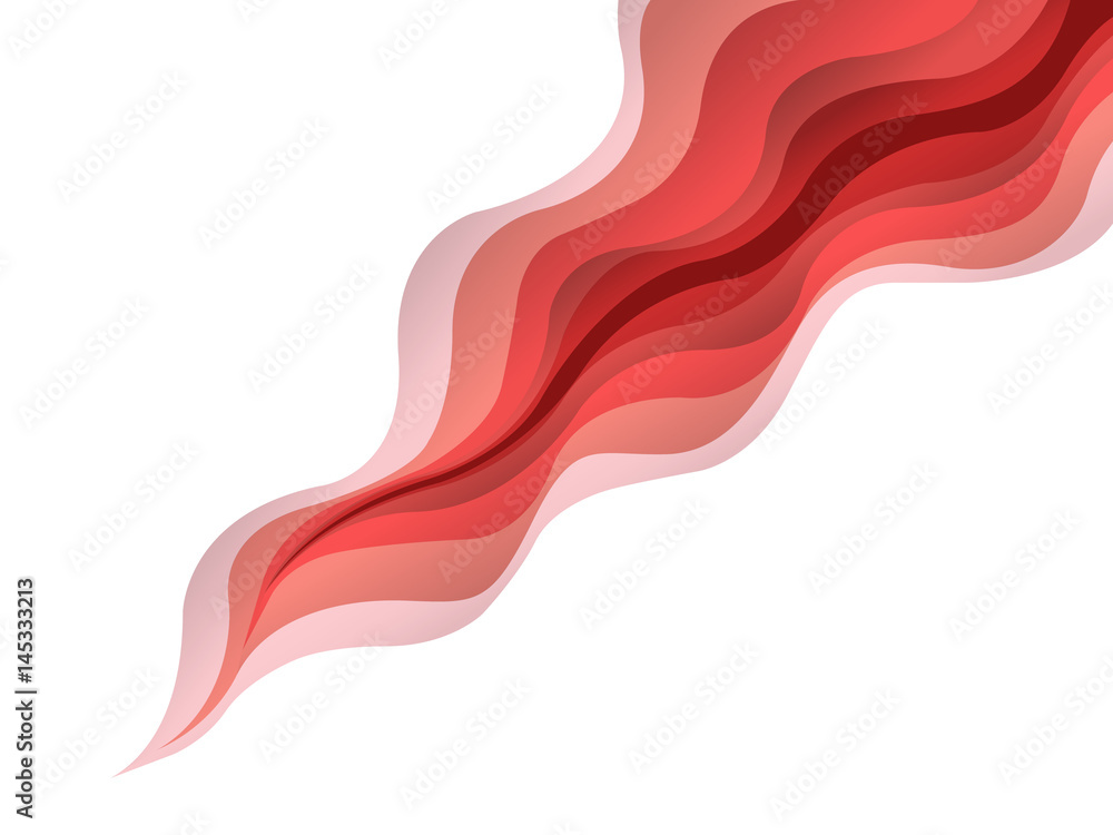 Abstract Background Wave Illustration Abstract Background Wave Illustration