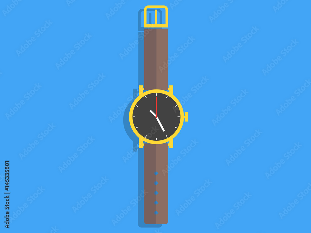 Gold Hand watch Icon Gold Hand watch Icon