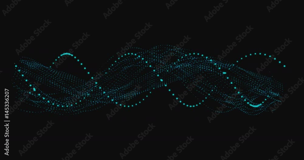 Digitally generated dna structure