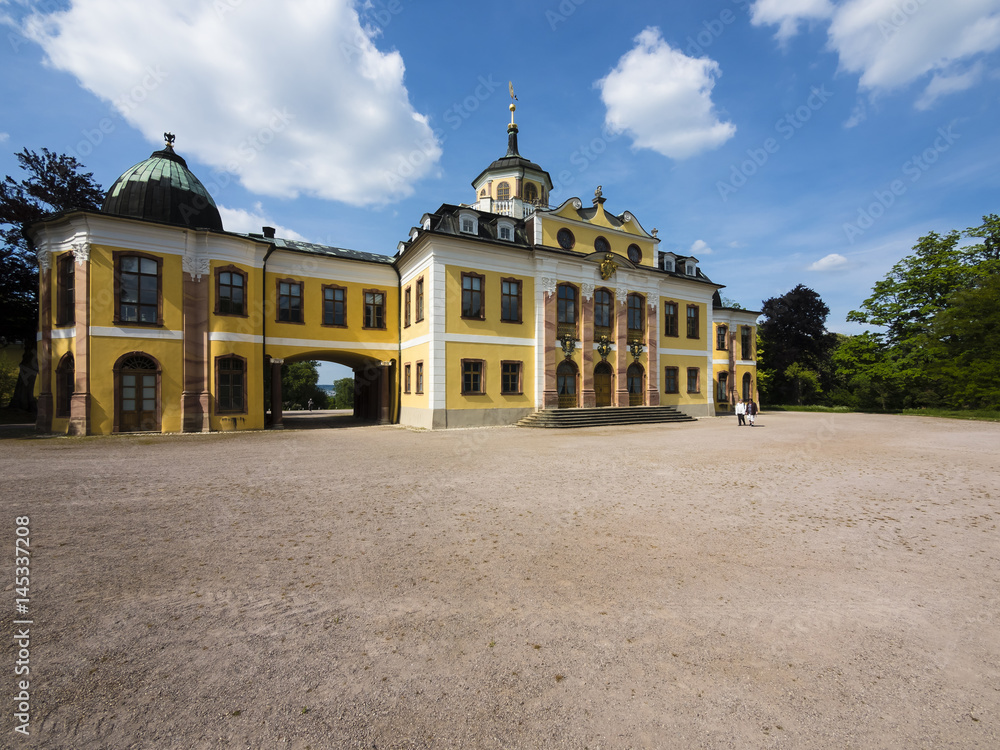 Deutschland, Thüringen, Weimar, UNESCO Weltkulturerbe, Schloss Belvedere