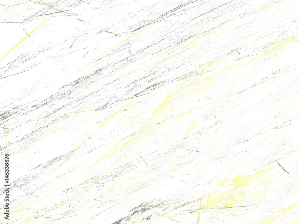 Fototapeta premium Abstract grunge dirty yellow background on white backdrop
