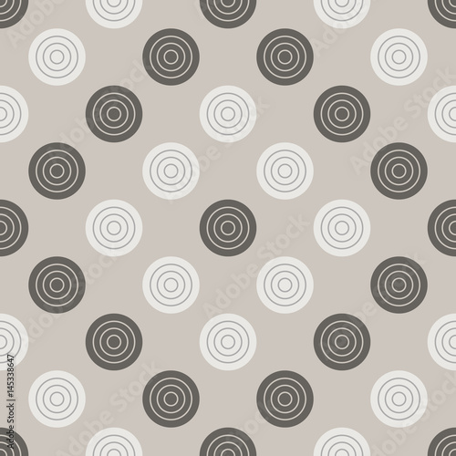 Checkers pattern. Seamless vector game background with black and white draughts