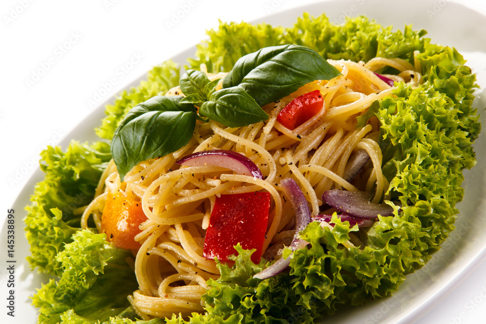 Pasta with vegetables Pasta with vegetables
