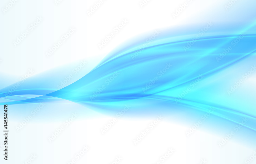 Fototapeta premium Abstract blue background