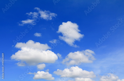 blue sky withcloud and raincloud, art of nature beautiful and copy space for add text