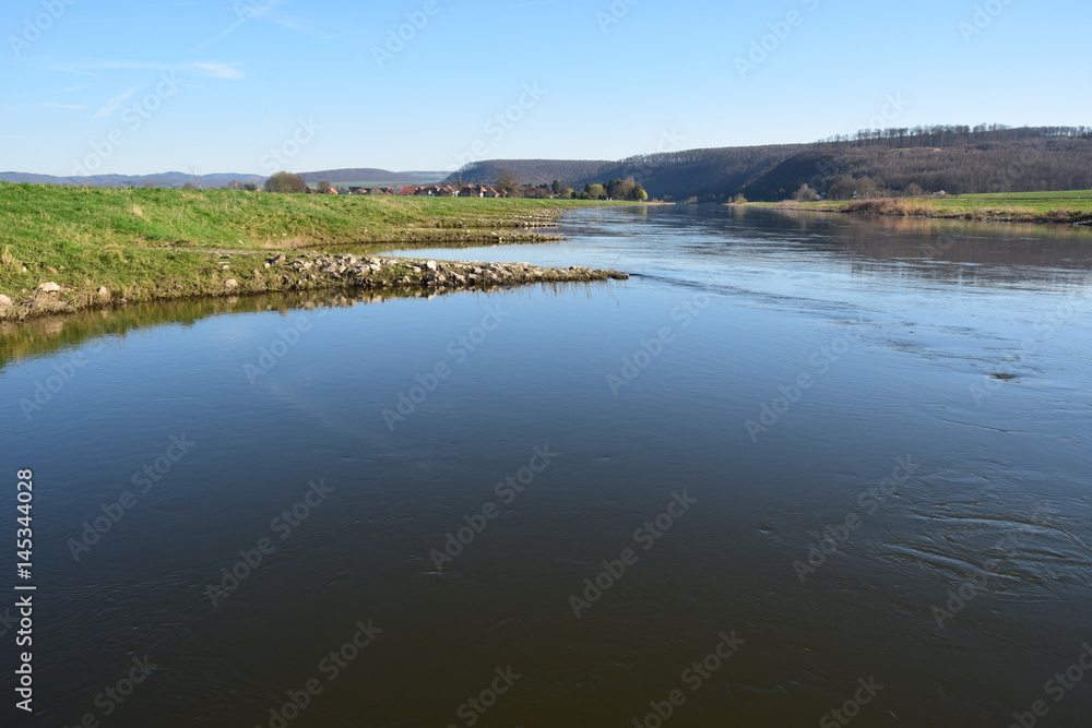 Buhnenfelder an der Weser