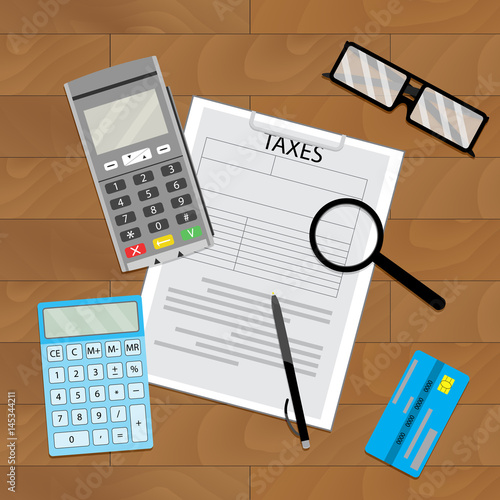 Accounting tax paying