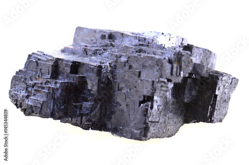 galena mineral isolated photo