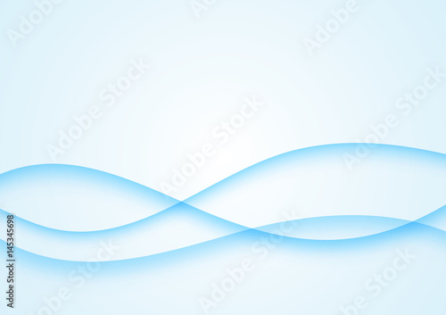 Abstract wave line form vector illustration background
