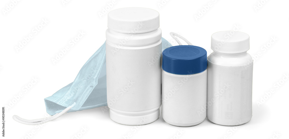 Medication isolated on white Medication isolated on white