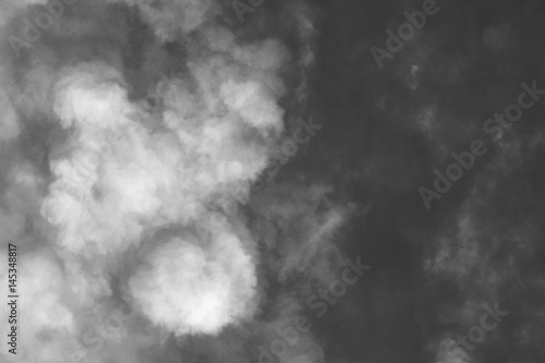 black and white sky with cloud beautiful image for background