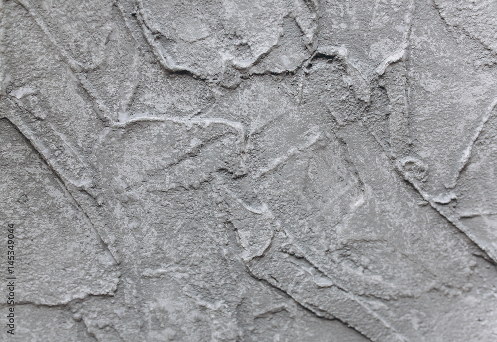 Fototapeta premium Gray plaster background