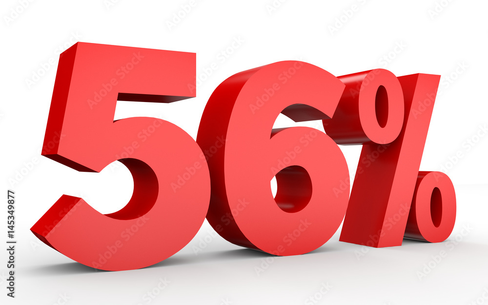Fifty six percent off. Discount 56 %. Fifty six percent off. Discount 56 %.