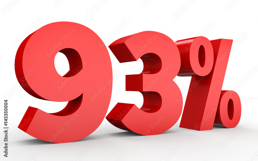 Ninety three percent off. Discount 93 %. Ninety three percent off. Discount 93 %.