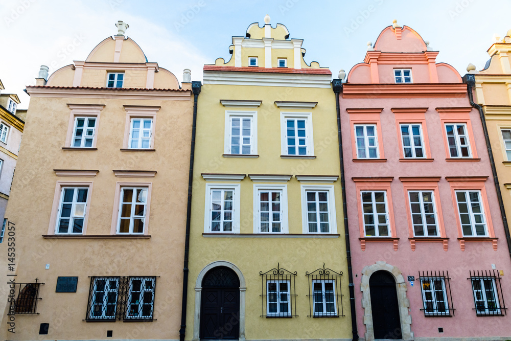 Fototapeta premium Old Town - Warsaw, Poland