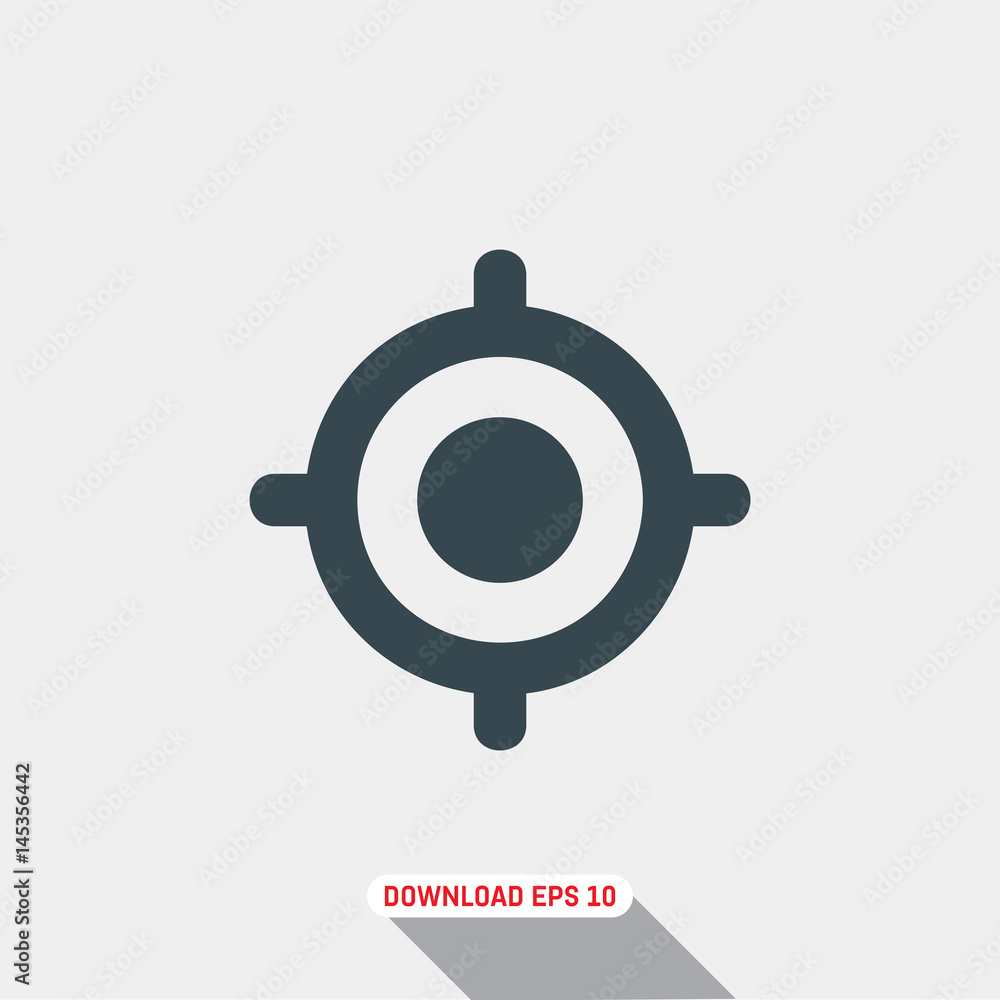 Target icon, vector Target icon, vector