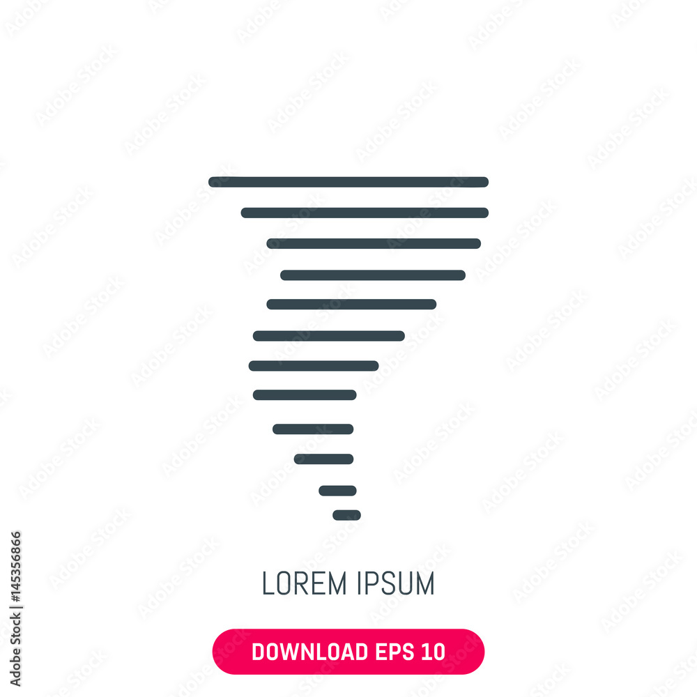 Whirlwind icon, vector Whirlwind icon, vector