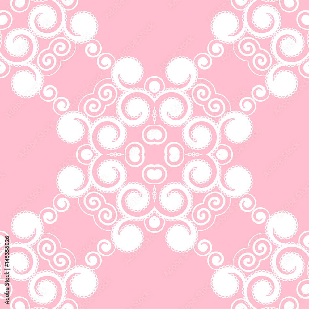 Swirly seamless pattern