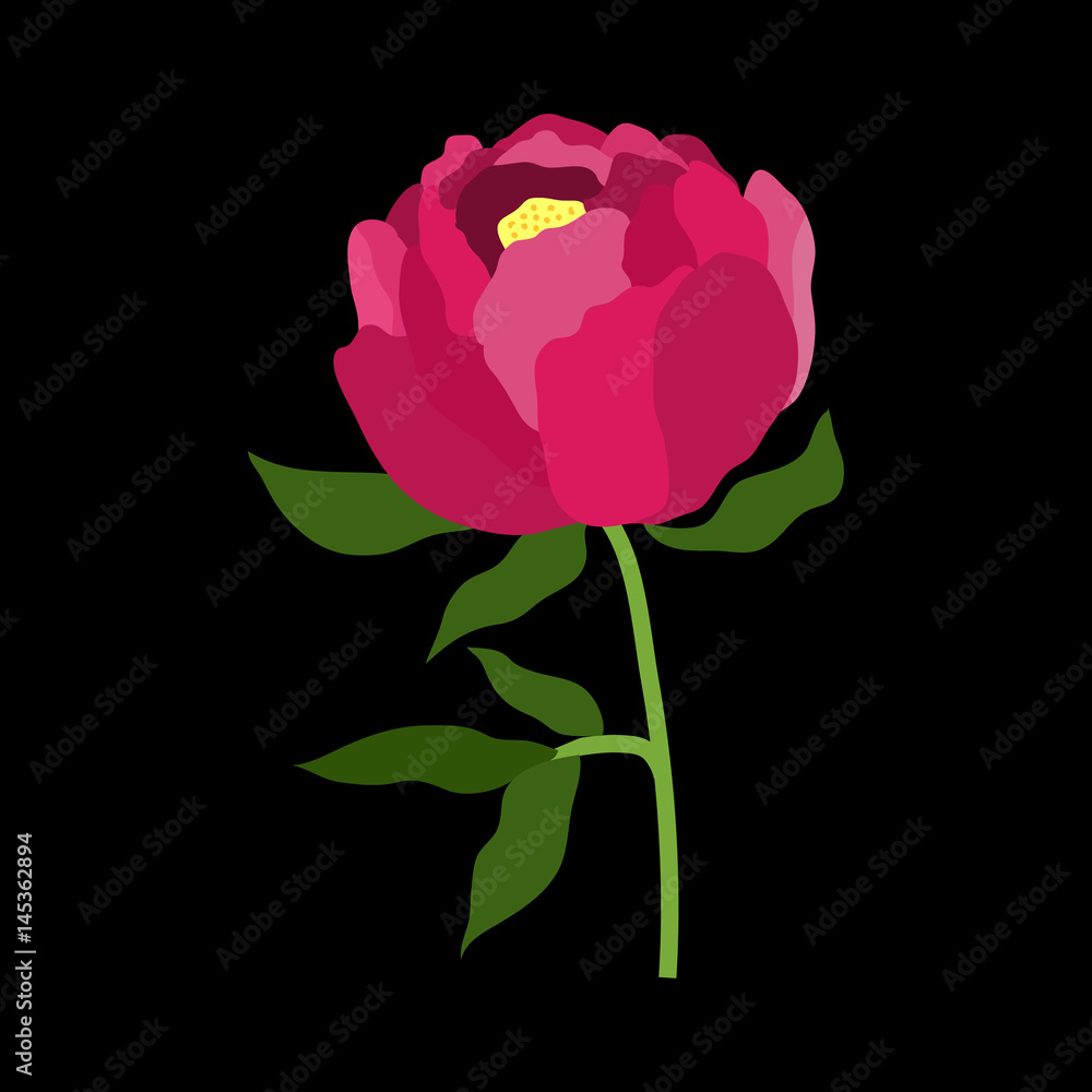Flower flat icon Flower flat icon
