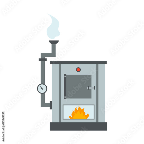 crematorium flat icon