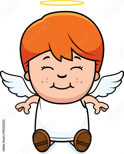 Angel Child Sitting