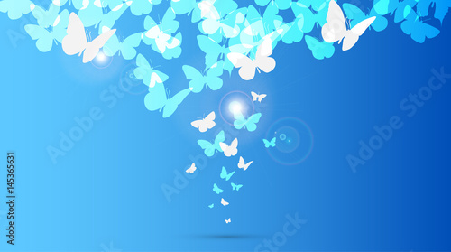 farfalle, silhouette, sagome, volare, leggerezza, volo
