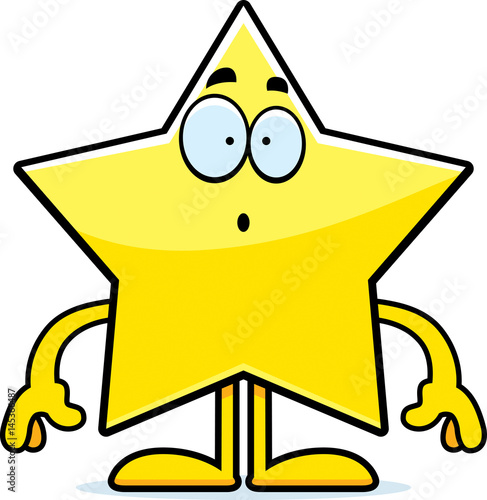 Surprised Cartoon Star