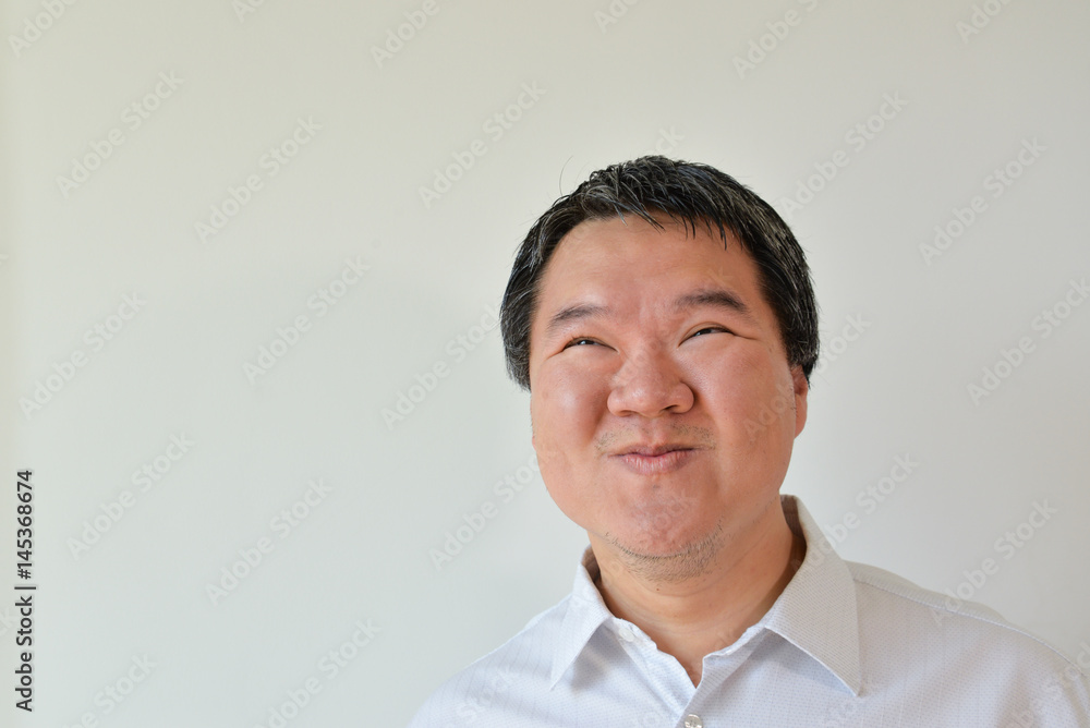 Surprise facial expression - male adult Surprise facial expression - male adult
