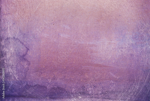 Background with Grunge Decorative Old Paper Texture. Purple Vintage Paper