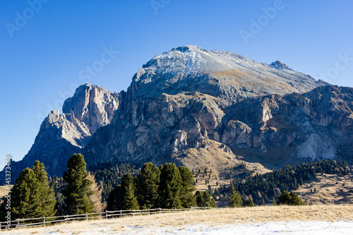 Mountain views of Alpe di Siusi